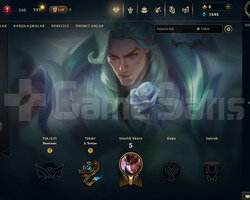 EUW Unranked | 2 Kostüm - 25 Hero | LoL Hesap