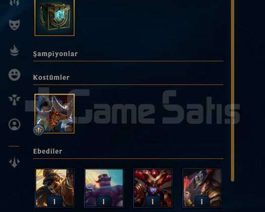 EUW Unranked | 1 Kostüm - 28 Hero | LoL Hesap