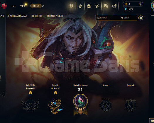 EUW Unranked | 1 Kostüm - 28 Hero | LoL Hesap