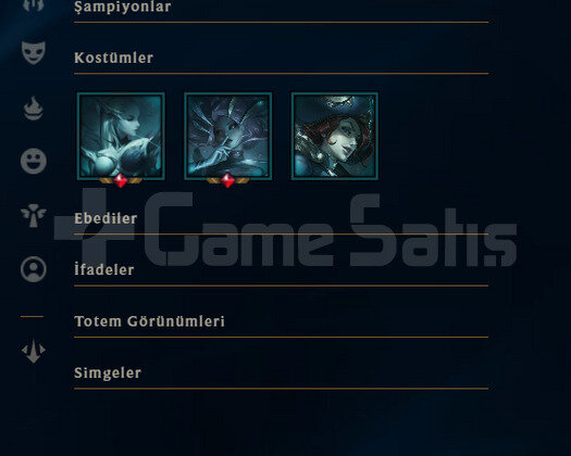 TR Zümrüt 3 | 1 Kostüm - 33K Mö | LoL Hesap
