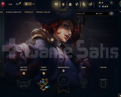 TR Unranked | 1 Kostüm - 35K Mö | LoL Hesap