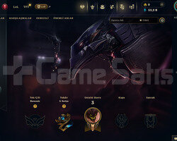 TR Unranked | 3 Kostüm - 53K Mö | LoL Hesap