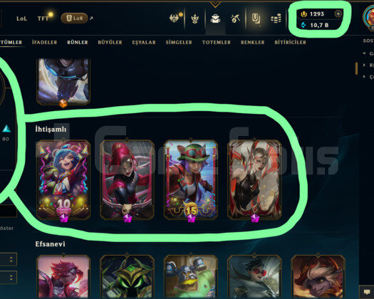 TR/567 LEVEL / 197 SKİN / 150 HERO +1.2K RP+MAİL