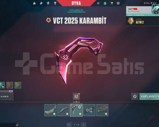VCT 2025 KARAMBİT//ARCANE SET//AFET//YAĞMACI//İYON