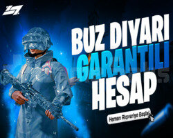 PUBG MOBİLE BUZ DİYARI GARANTİLİ+ RANDOM HESAP