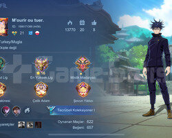 JUSUTSU JULİAN YİN VE DAHA FAZLASI SMURFLUK HESAP