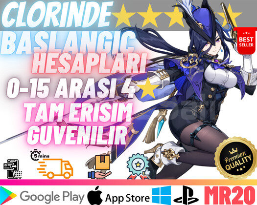 EU | MR20 Clorinde Başlangıç Hesapları