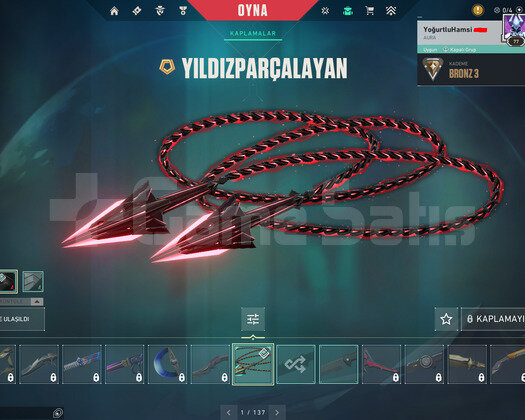 CYRAX//YILDIZ BELASI//KURONAMİ//ASİL//FATİH//ÇITIR