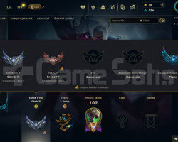 EUW 18 SKİN BRONZ HESAP - LOL