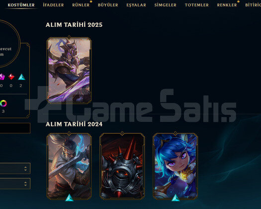 TR Gold 4 | 4 Kostüm - 43 Hero | LoL