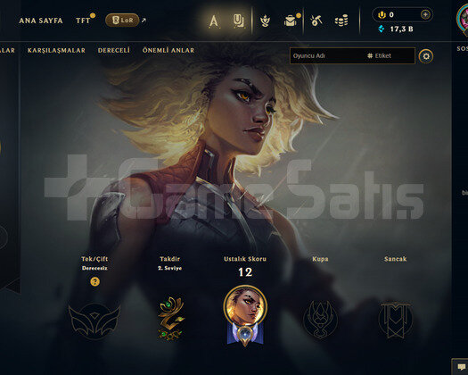 TR Unranked | 2 Kostüm - 22 Hero | LoL