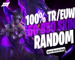 TR 100 50-850 SKİN GARANTİLİ RANDOM