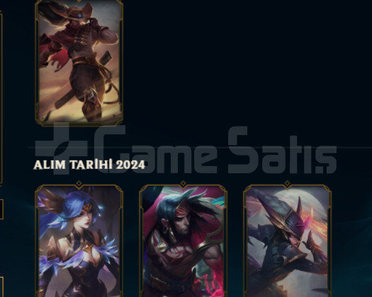 TR PLAT 1 / YASUO SKİNLİ / 11.3K Mavi Öz