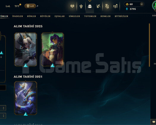 EUW 14 SKİN 27 LVL HANDMADE HESAP - LOL