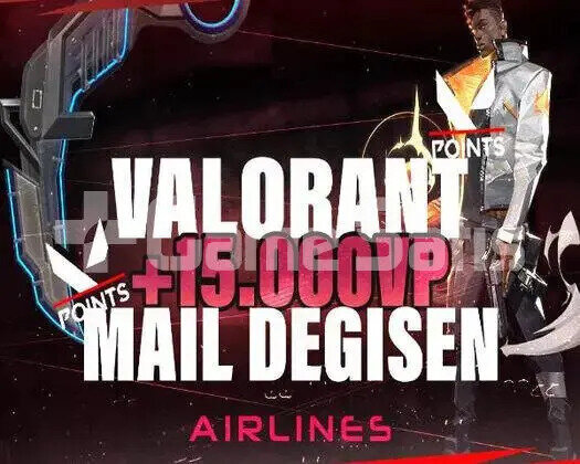 TR | +15.000VP DESENLİ MAİL DEĞİŞEN HESAP /BOŞ YOK