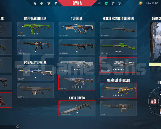 XENOHUNTER//KAOS//ASİL//YAĞMACI//CESUR YÜREK/ÇITIR