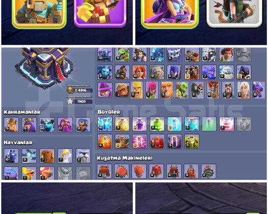 !! CLASH TH 15 MAX  |  214 SEVİYE !!