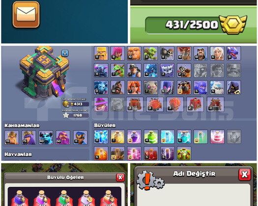 !! CLASH TH 14 MAX  |  301 SEVİYE !!
