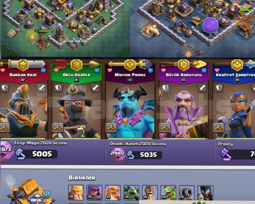 TH 15 NEREDEYSE MAX+SAGLAM HEROLU EFSANE HESAP