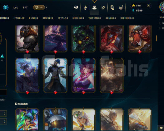 TR / 385 LEVEL / 191 SKİN / FUL HERO +ELMAS+MAİL