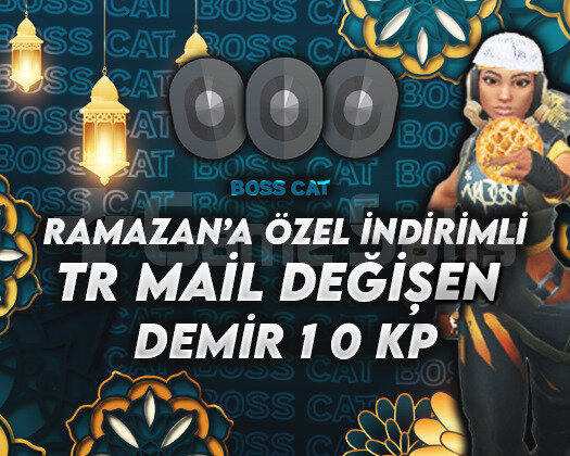TR - DEMİR 1 0 KP - MAİL DEĞİŞEN - ULTRA DÜŞÜK MMR