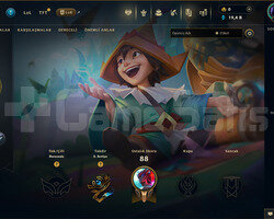 TR Geçen Sezon Silver | 2 Kostüm - 30 Hero | LoL