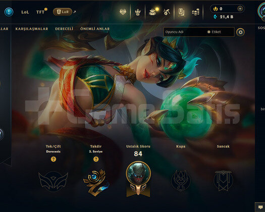 TR Unranked | 1 Kostüm - 11 Hero | LoL
