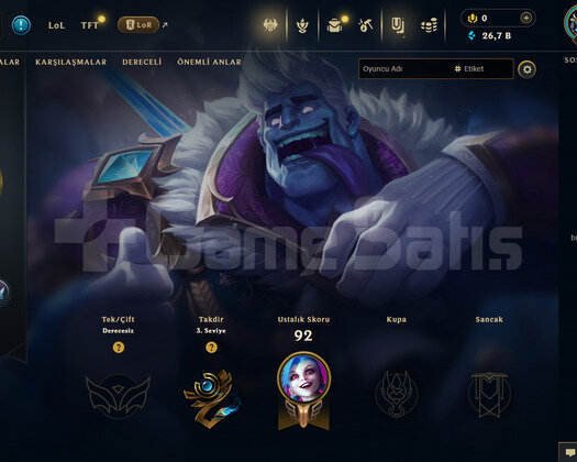 TR Unranked | 1 Kostüm - 7 Hero | LoL
