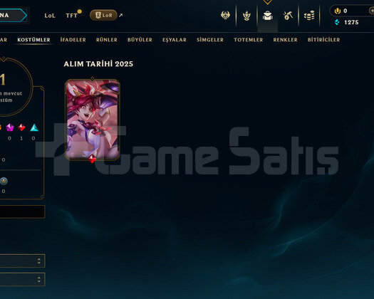 EUW Unranked | 1 Kostüm - 27 Hero | LoL Hesap