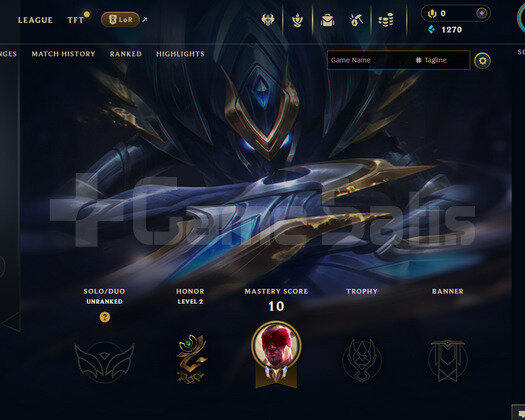 TR Unranked | 1 Kostüm - 22 Hero | LoL Hesap