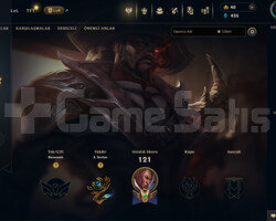 TR 10 SKİN UNRANKED HESAP - LOL