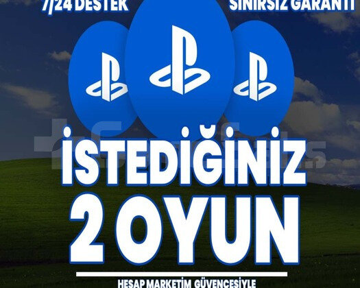 İSTEDİĞİNİZ 2 PSN OYUNU + GARANTi