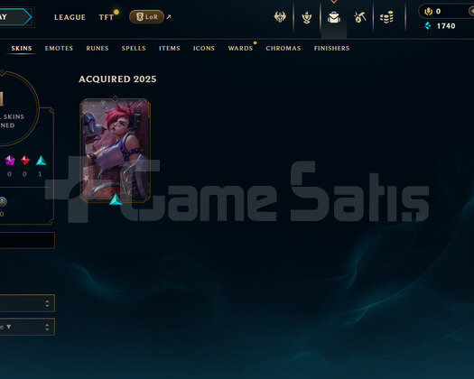 TR Unranked | 1 Kostüm - 37 Hero | LoL Hesap