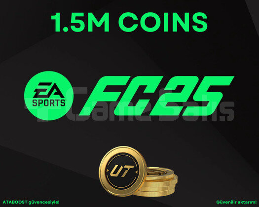 EA FC 25 - PC 1.5M Coins - Güvenilir Teslimat!