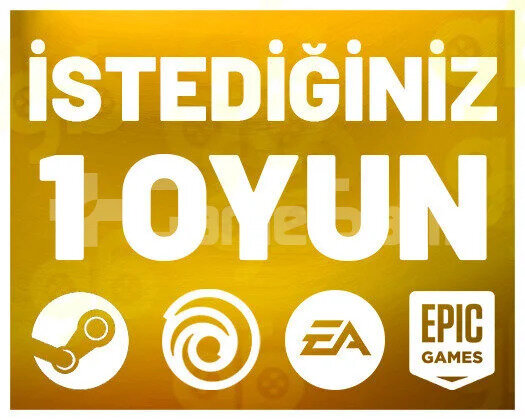 İstediğiniz 1 Oyun +Garanti