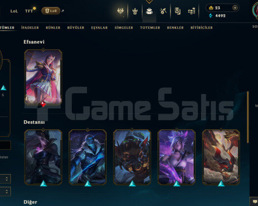 TR 21 SKİN UNRANKED HESAP - LOL