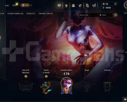 TR 21 SKİN UNRANKED HESAP - LOL