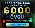 YEMYEŞİL FAKTÖR ! CS2 6000 ÖVGÜ ! HIZLI TESLİM