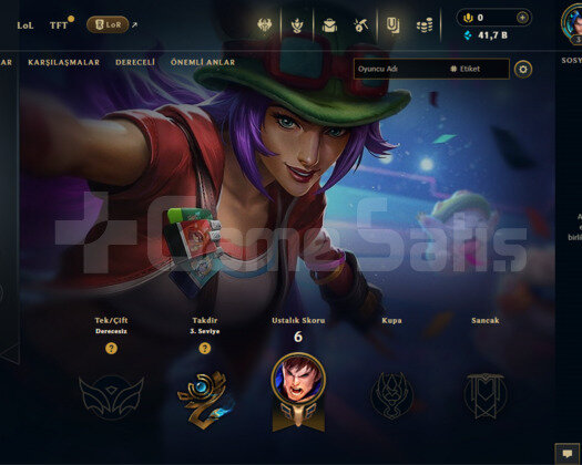 TR HAZIR 10/10 41.7K MÖ 5 KOSTÜM FRESH HESAP