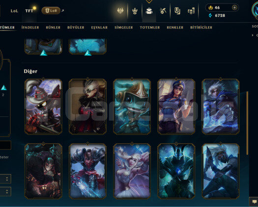 TR 23 SKİN UNRANKED HESAP - LOL