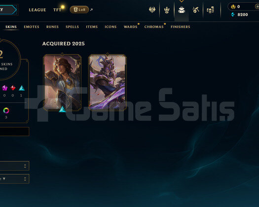 EUW Geçen Sezon Gold | 2 Kostüm - 24 Hero | LoL He