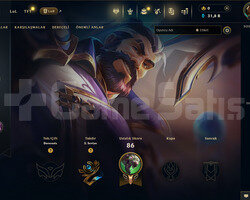 TR Unranked | 1 Kostüm - 24 Hero | LoL Hesap