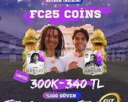 FC25 Coins - 300K/340 TL VERGİ BİZDEN - İNDİRİMLİ