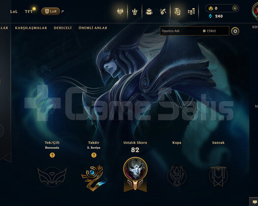 TR Unranked | 1 Kostüm - 29 Hero | LoL