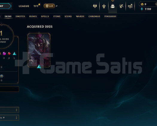 EUW Unranked | 1 Kostüm - 21 Hero | LoL Hesap
