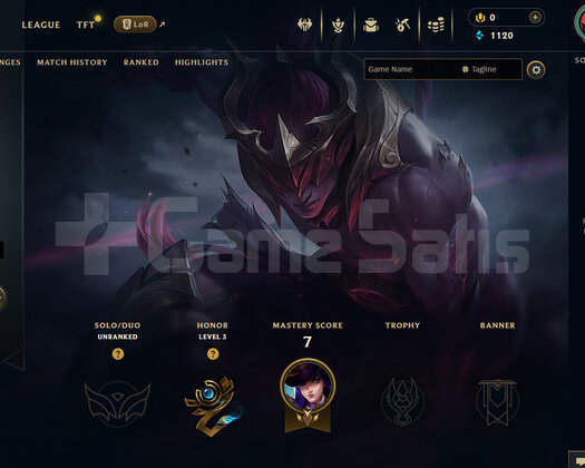EUW Unranked | 1 Kostüm - 21 Hero | LoL Hesap