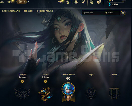 30 LEVEL FRESH / DERECELİ HAZIR / EUW
