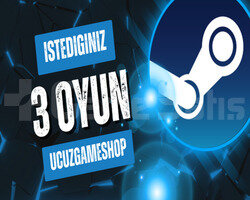 İstediğiniz 3 Oyun + Garanti