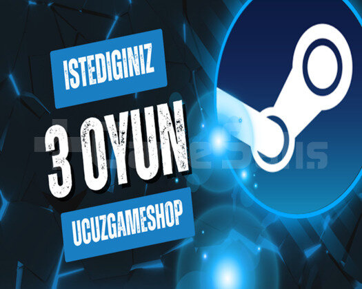İstediğiniz 3 Oyun + Garanti