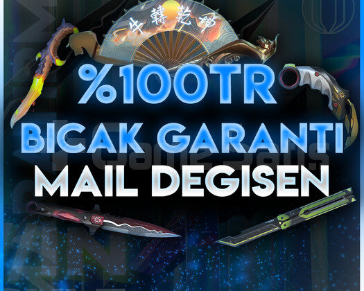 ULTRAVIP+100TR BIÇAK GARANTİLİ MAIL DEGISEN